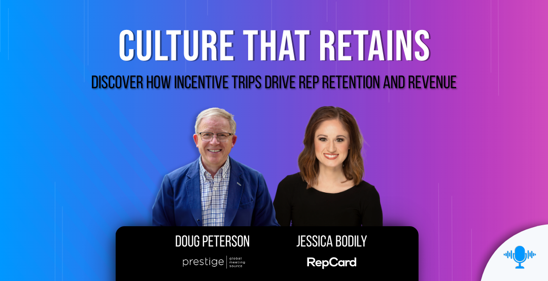 Sales team celebrating on incentive trip